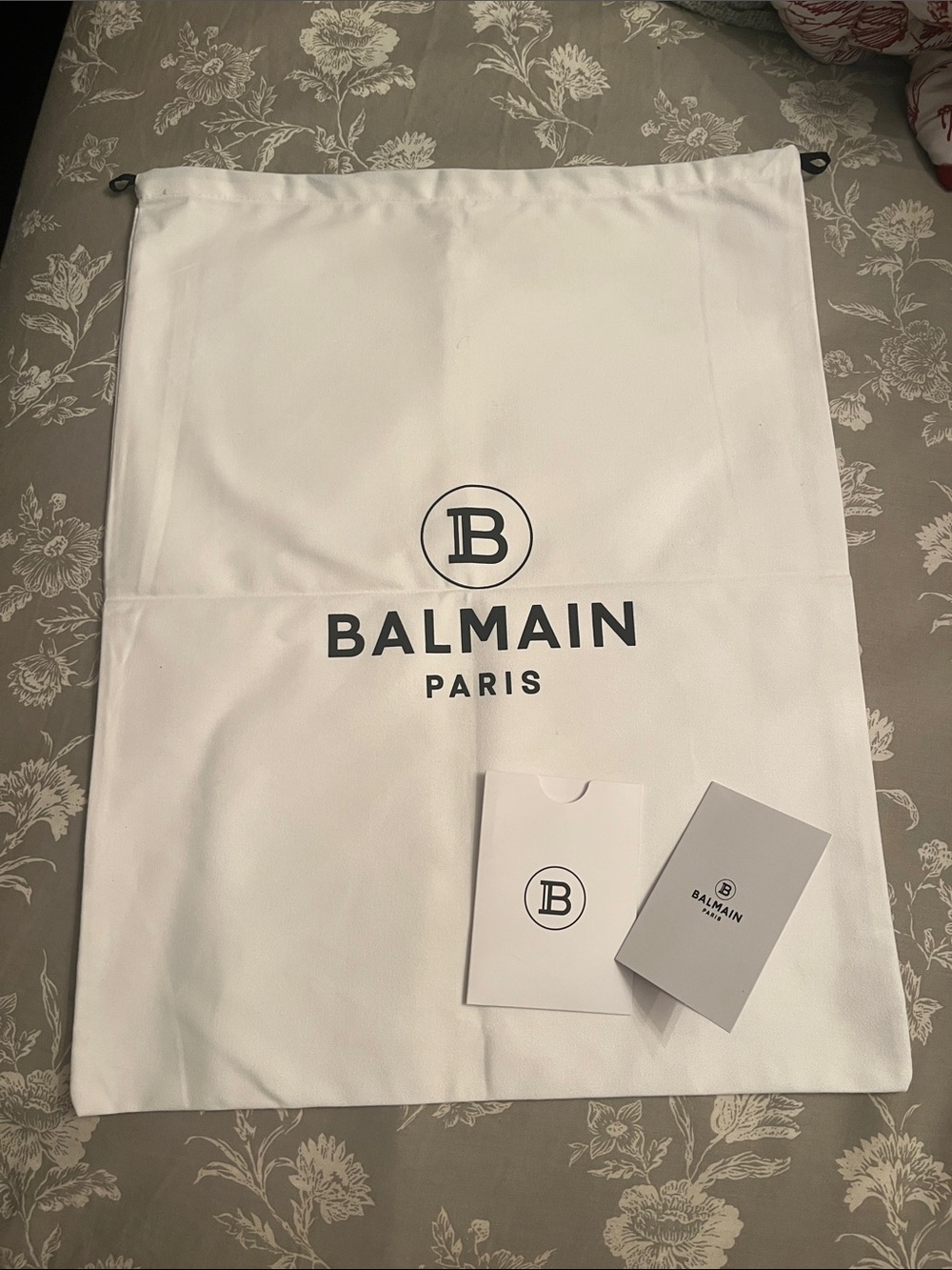Balmain dust bag*